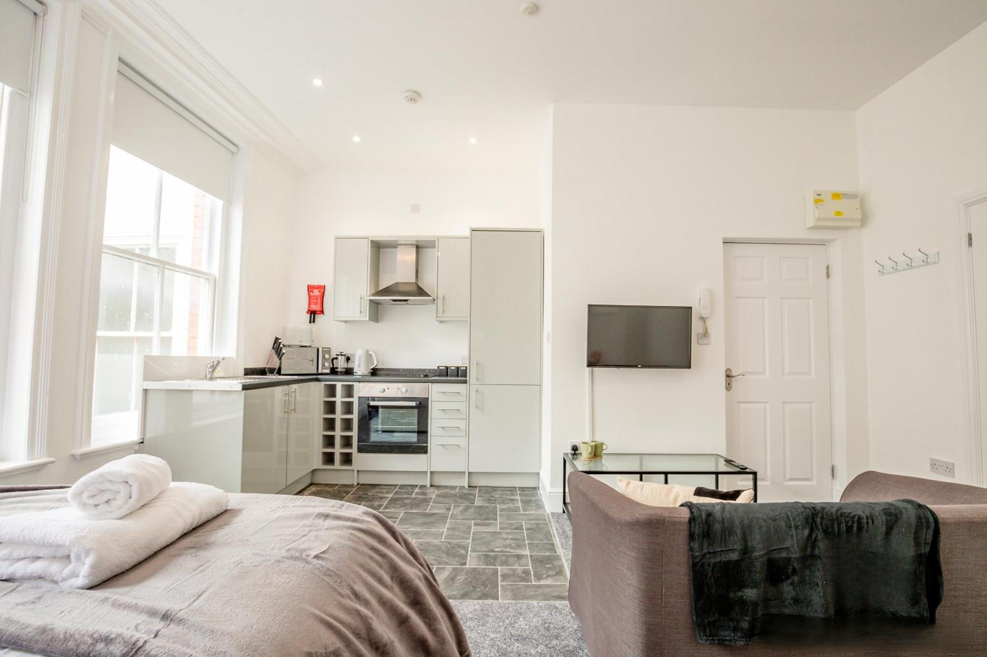 Guest Homes - The Station Studio Worcester Zewnętrze zdjęcie